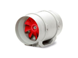 Helios MV100B Inline Mixed Flow Fan 100mm