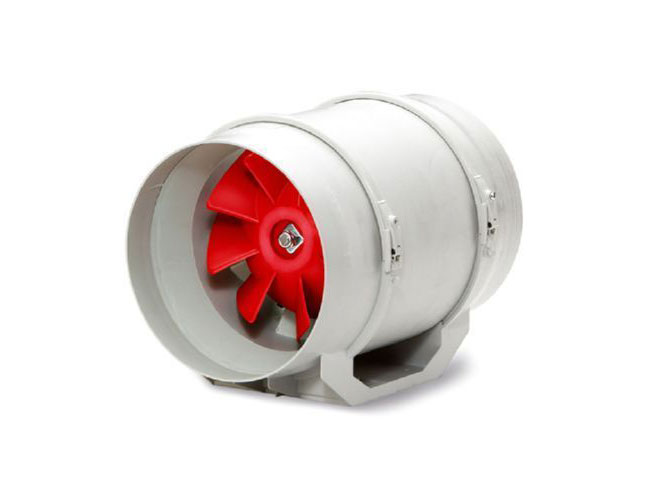 MV100B Helios MV100B Inline Mixed Flow Fan 100mm