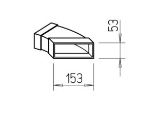 FK-BH 150/45 - 45 deg bend - Helios