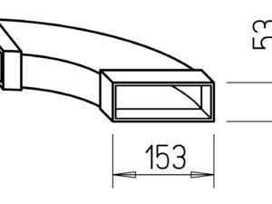 FK-BH 150/90 - 90 deg bend - Helios