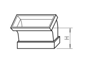 FK-BV 200/45 - 45 deg vertical bend - Helios