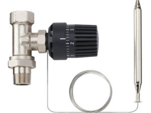 WHST 300 T50 - Hot water heater register control thermostat with duct sensor - Helios