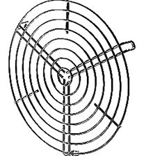 MVS 200 - Protecting grille for MV - Helios