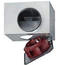 SVS EC 200 B - SlimVent EC centrifugal fan acoustically lined - Helios