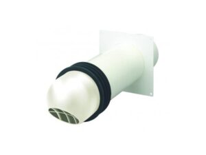 150mm - Domus EasiPipe Rigid Duct - High Rise Kit (White) - Part No. 2647W