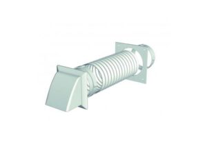 150mm - Domus EasiPipe Rigid Duct - Tumble Dryer Extraction Kit (White) - Part No. 202-6W