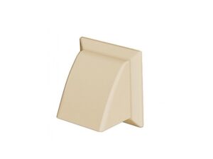 150mm - Domus EasiPipe Cowled Outlet With Damper - Cotswold - Part No. 6902C