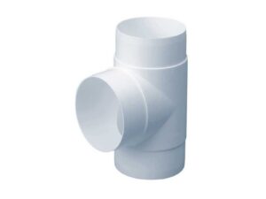 150mm - Domus EasiPipe Rigid Duct - Horizontal T Piece - Part No. 692