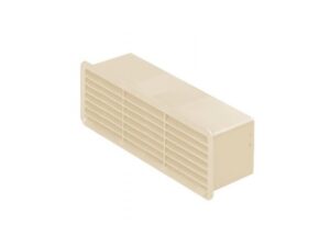 204x60mm - Domus Supertube Outlet Airbrick With Damper - Cotswold - Part No. 501C