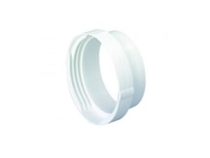 100mm - Domus EasiPipe Rigid Duct - Flexible Hose Connector With Threaded Spigot - Part No. 124-4