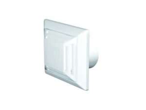 100mm - Domus EasiPipe Multi-Directional Diffuser With Environmental Filter - White - Part No. 4908F