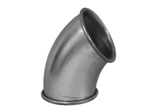 Quick-Fit 45 Degree Pressed Bend - Galvanised - Nordfab