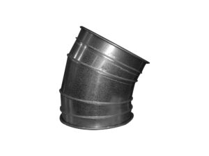 Quick-Fit 15 Degree Segmented Bend - Galvanised - Nordfab