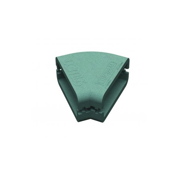 Supertube-Rigid-Duct-Insulation-45o-Horizontal-Bend