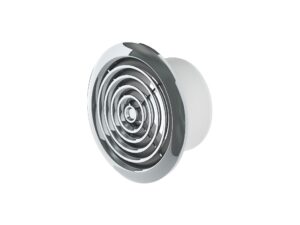 100mm - Domus EasiPipe Circular Diffuser - Chrome - Part No. 4907CH