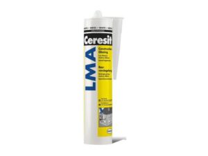 Ceresit Acetoxy Silicone - LMA - White - 280ml Cartridge